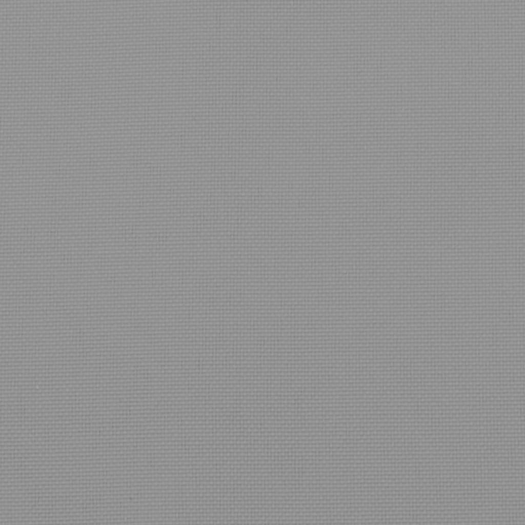 vidaXL Podložka na kreslo na terasu, sivá (75+105)x50x3 cm