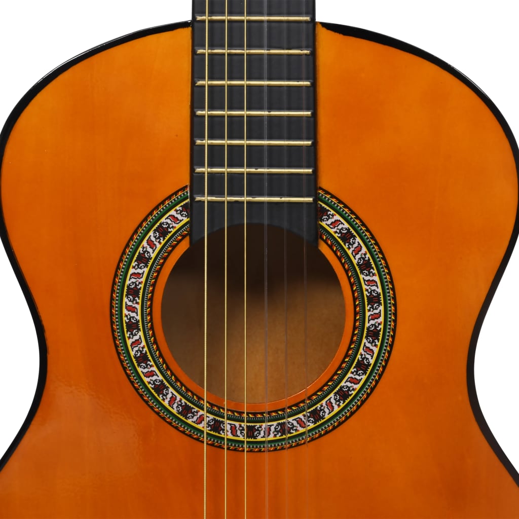 vidaXL 8-dielna klasická gitarová sada pre deti, začiatočníkov 1/2 34"
