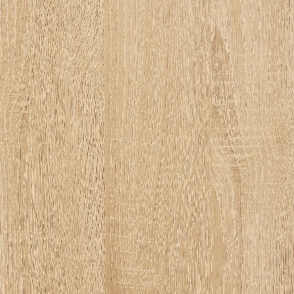vidaXL Konzolový stolík dub sonoma 100x34,5x75 cm kompozitné drevo