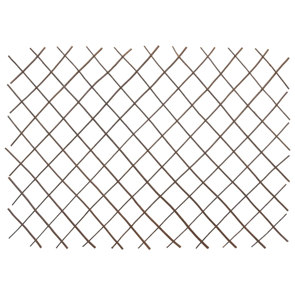 vidaXL Mriežkový plot z vŕbového prútia 5 ks 180x120 cm