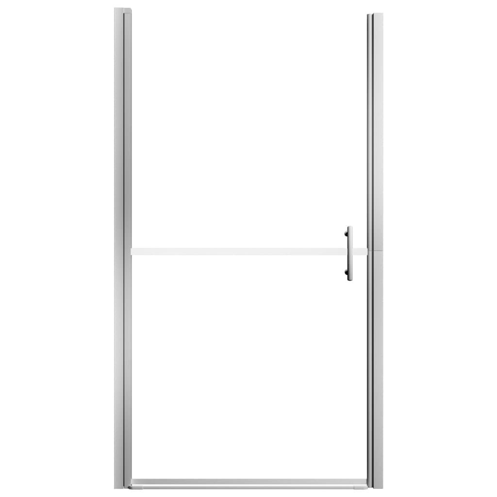 vidaXL Sprchové dvere nepriehľadné tvrdené sklo 100x178 cm