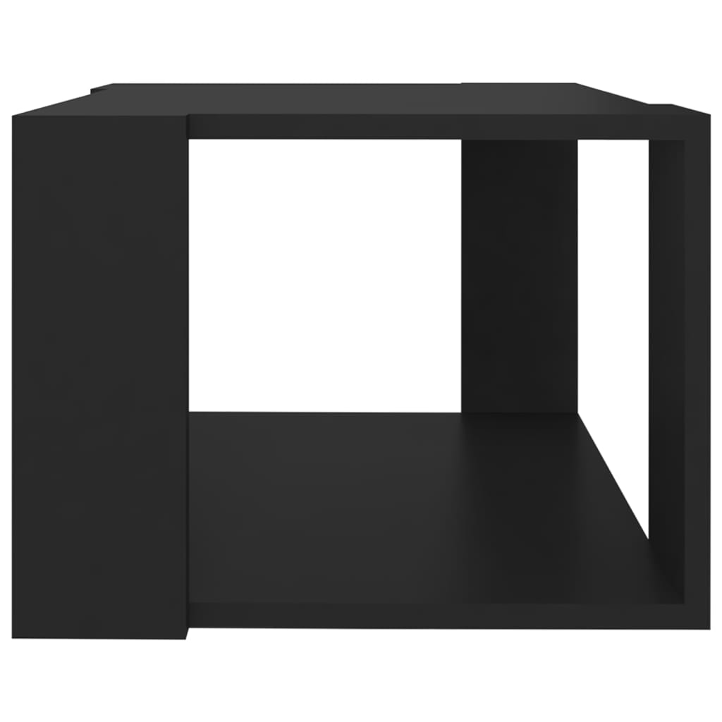 vidaXL Konferenčný stolík, čierny 40x40x30 cm, kompozitné drevo