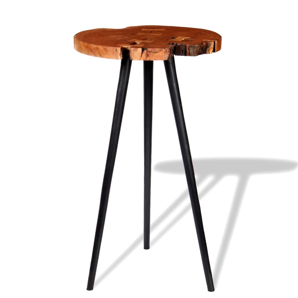 vidaXL Barový stôl v tvare kmeňa, akáciové drevo, (55-60)x110 cm