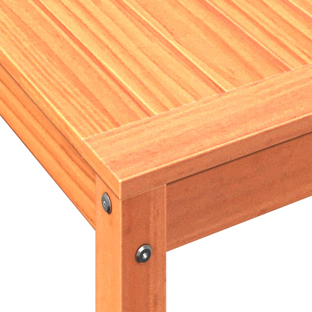 vidaXL Stôl na presádzanie polica voskovohnedý 82,5x35x75 cm borovica