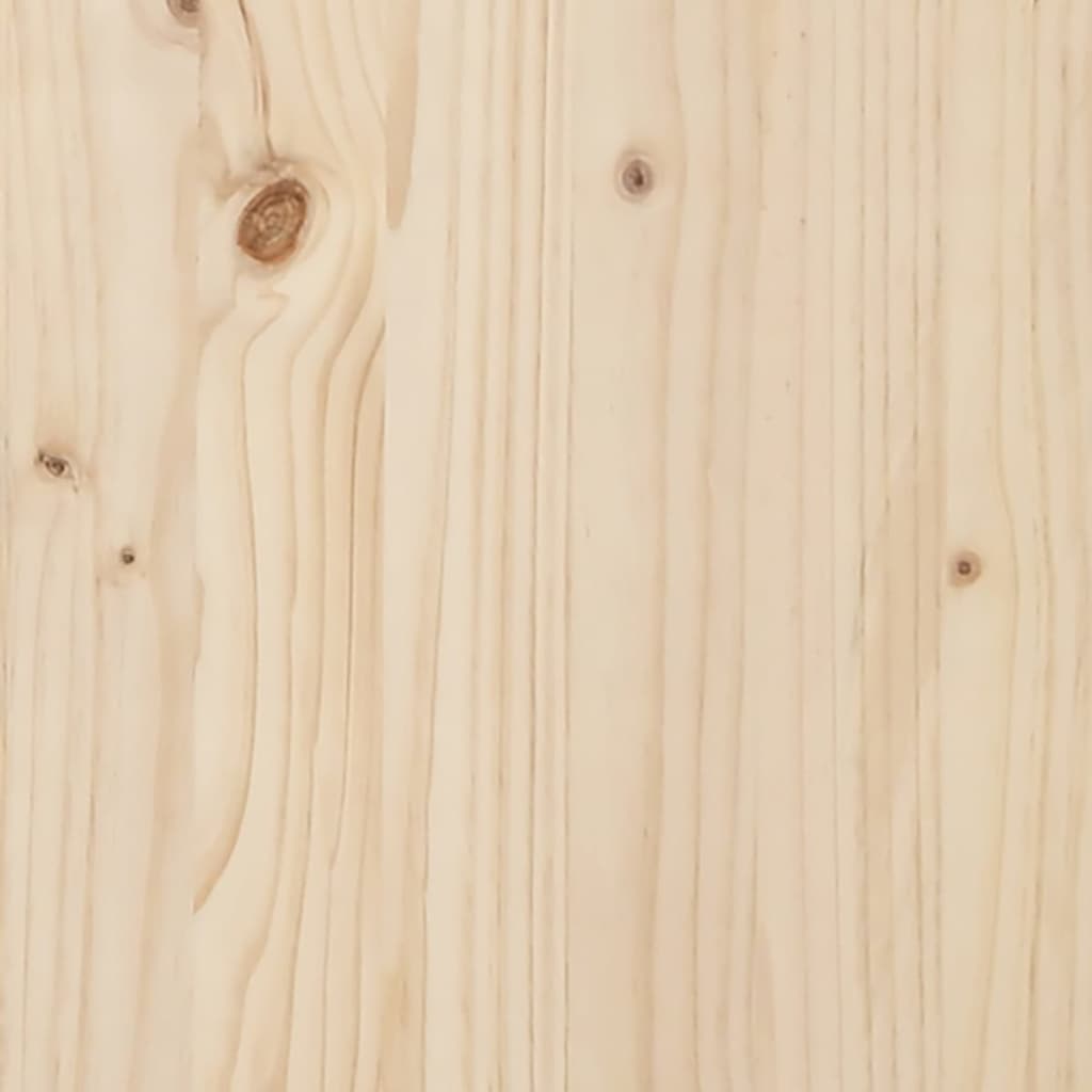 vidaXL Kompostér 63,5x63,5x77,5 cm masívne borovicové drevo