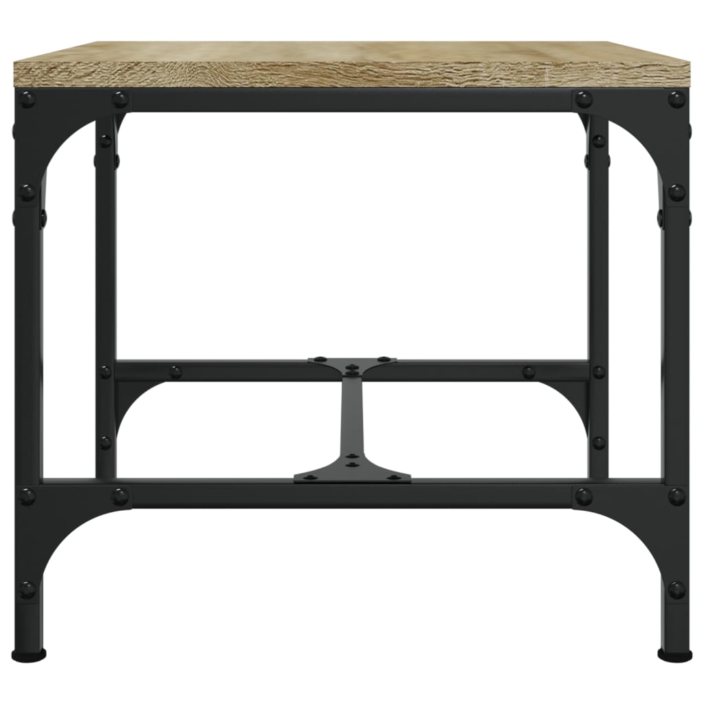 vidaXL Bočný stolík dub sonoma 40x40x35 cm spracované drevo