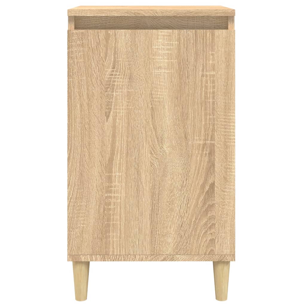 vidaXL Nočný stolík dub sonoma 40x35x70 cm spracované drevo