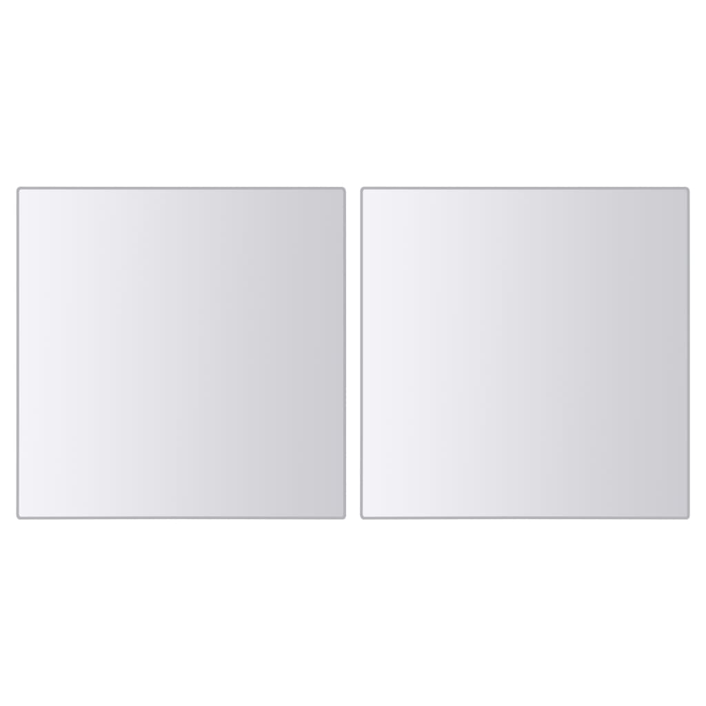 vidaXL Zrkadlové kachličky 48 ks, štvorcové, sklenené