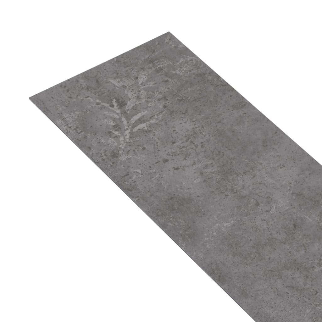vidaXL Samolepiace podlahové dosky z PVC 5,21 m² 2 mm betónové sivé