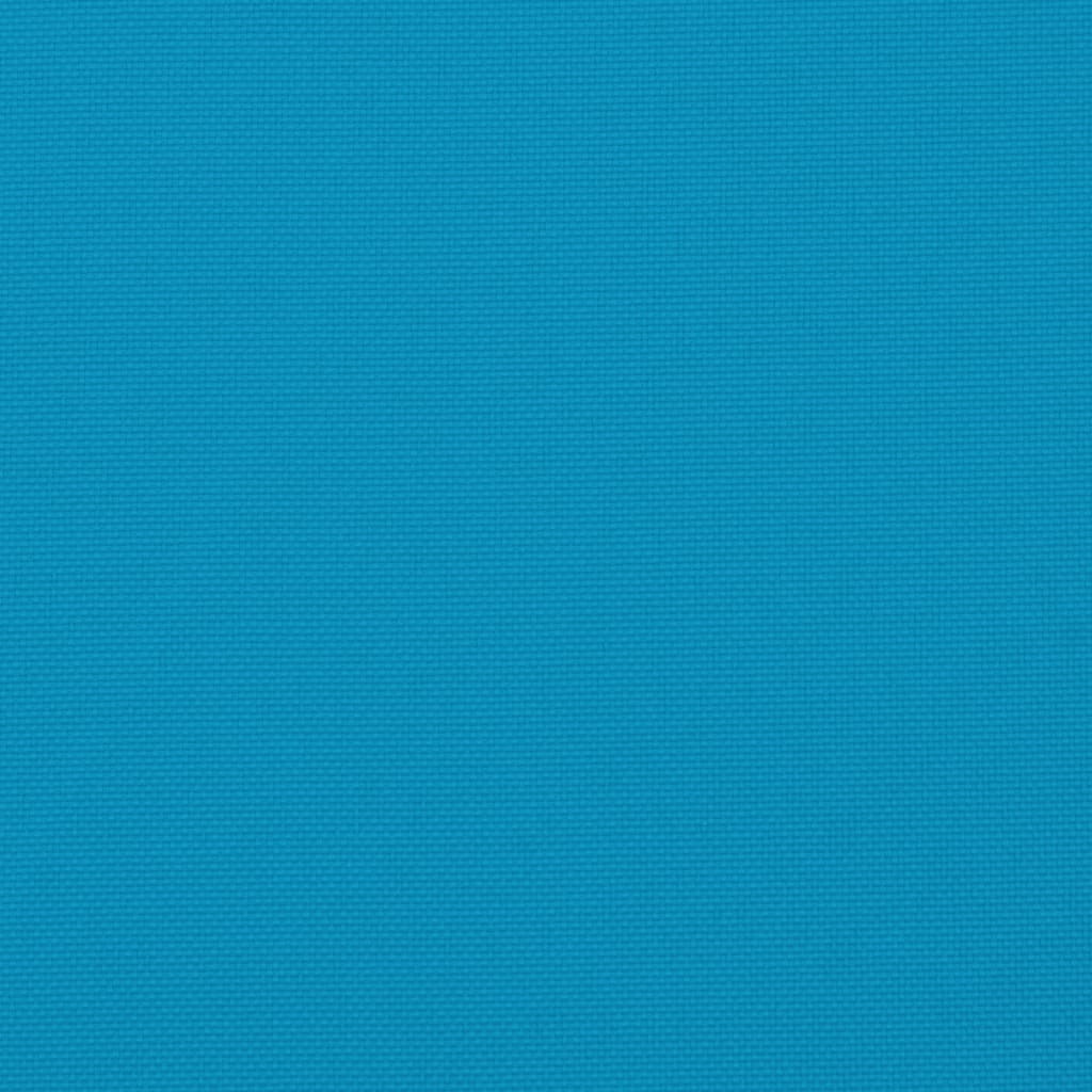 vidaXL Podložky na paletový nábytok 5 ks, modré, látka