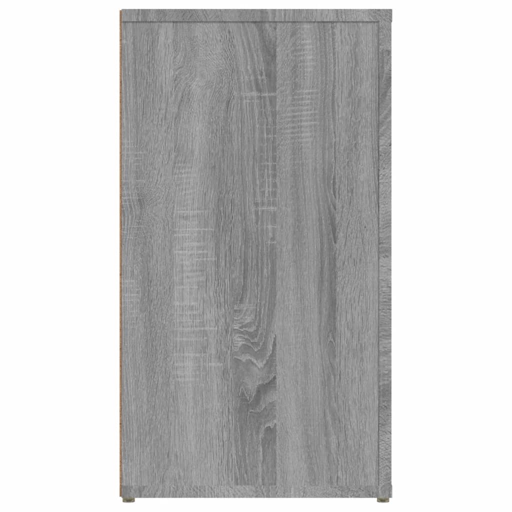 vidaXL Komoda sivá sonoma 100x33x59,5 cm spracované drevo