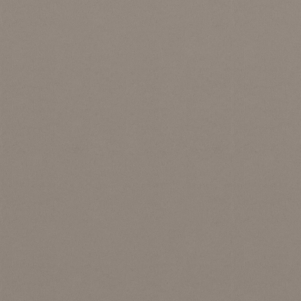 vidaXL Balkónová markíza, sivohnedá 120x600 cm, oxfordská látka