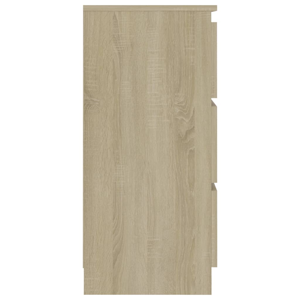 vidaXL Komoda, dub sonoma 60x35x76 cm, kompozitné drevo