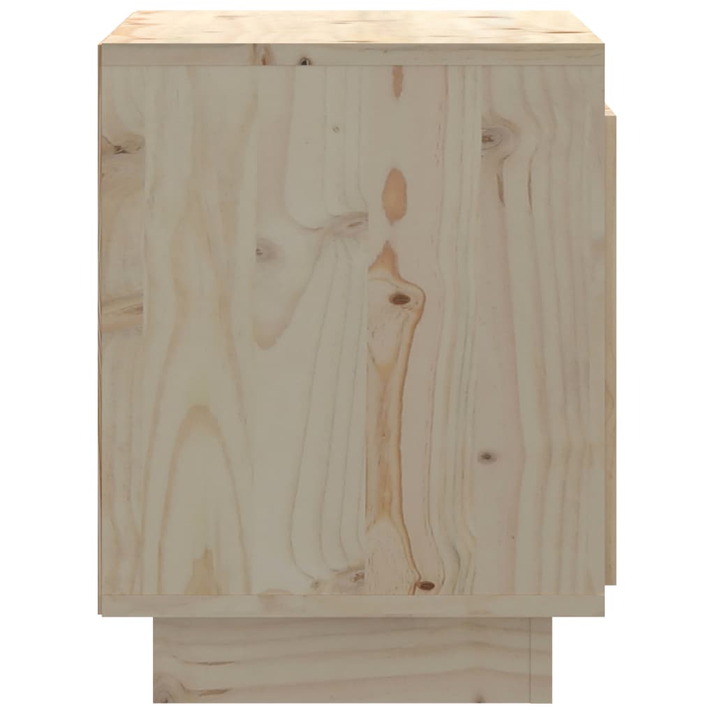 vidaXL Nočné stolíky 2 ks 40x30x40 cm masívne borovicové drevo