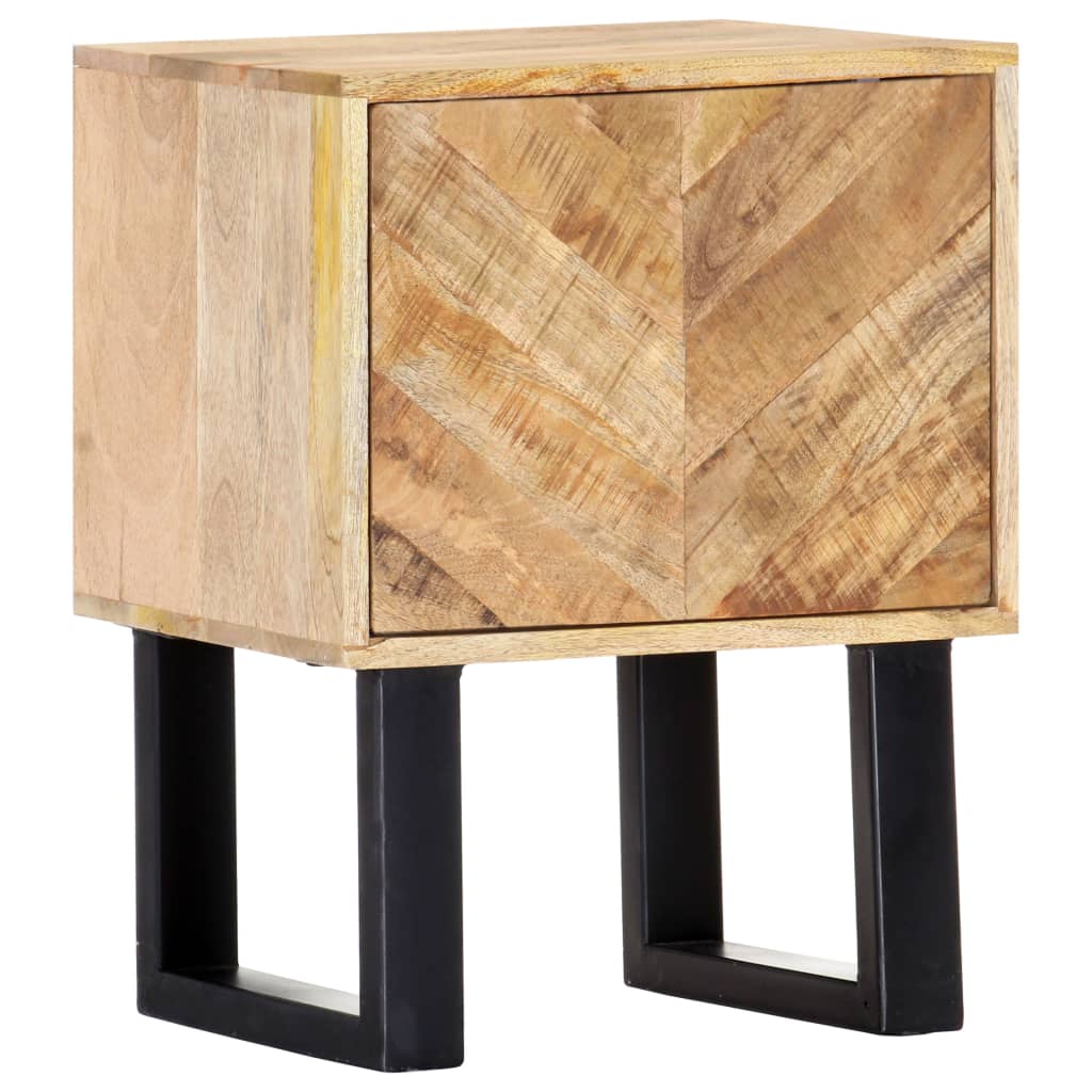 vidaXL Nočný stolík 40x30x50 cm, mangový masív