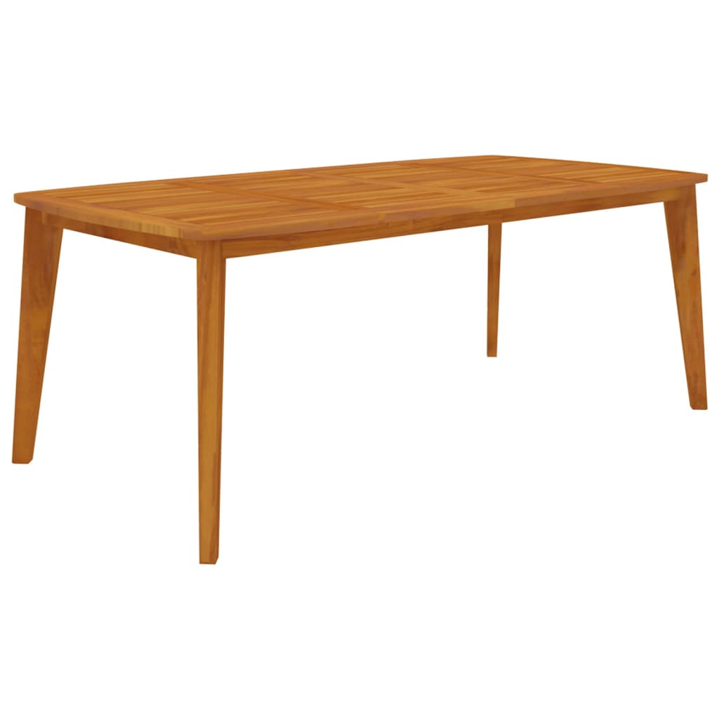 vidaXL Záhradný stôl 200x100x75 cm masívne akáciové drevo
