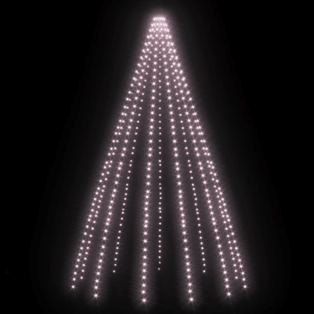 vidaXL Svetelná sieť na vianočný stromček 500 LED, 500 cm