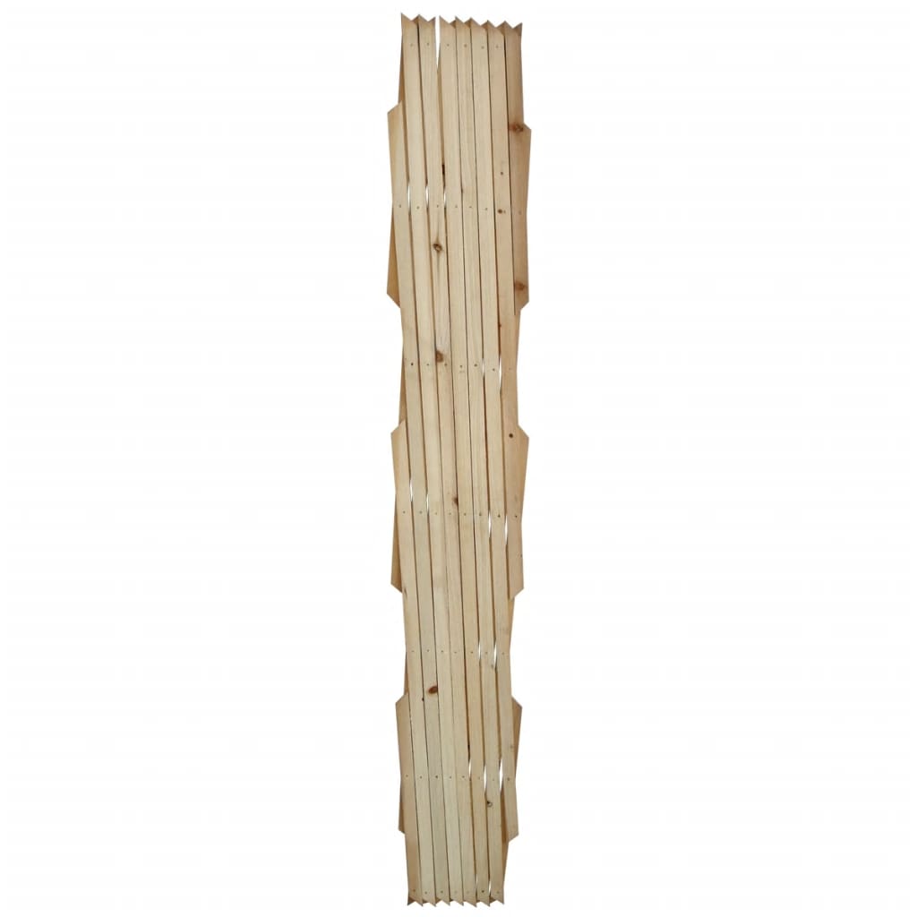 vidaXL Mriežkový plot 5 ks, drevený masív 180x90 cm