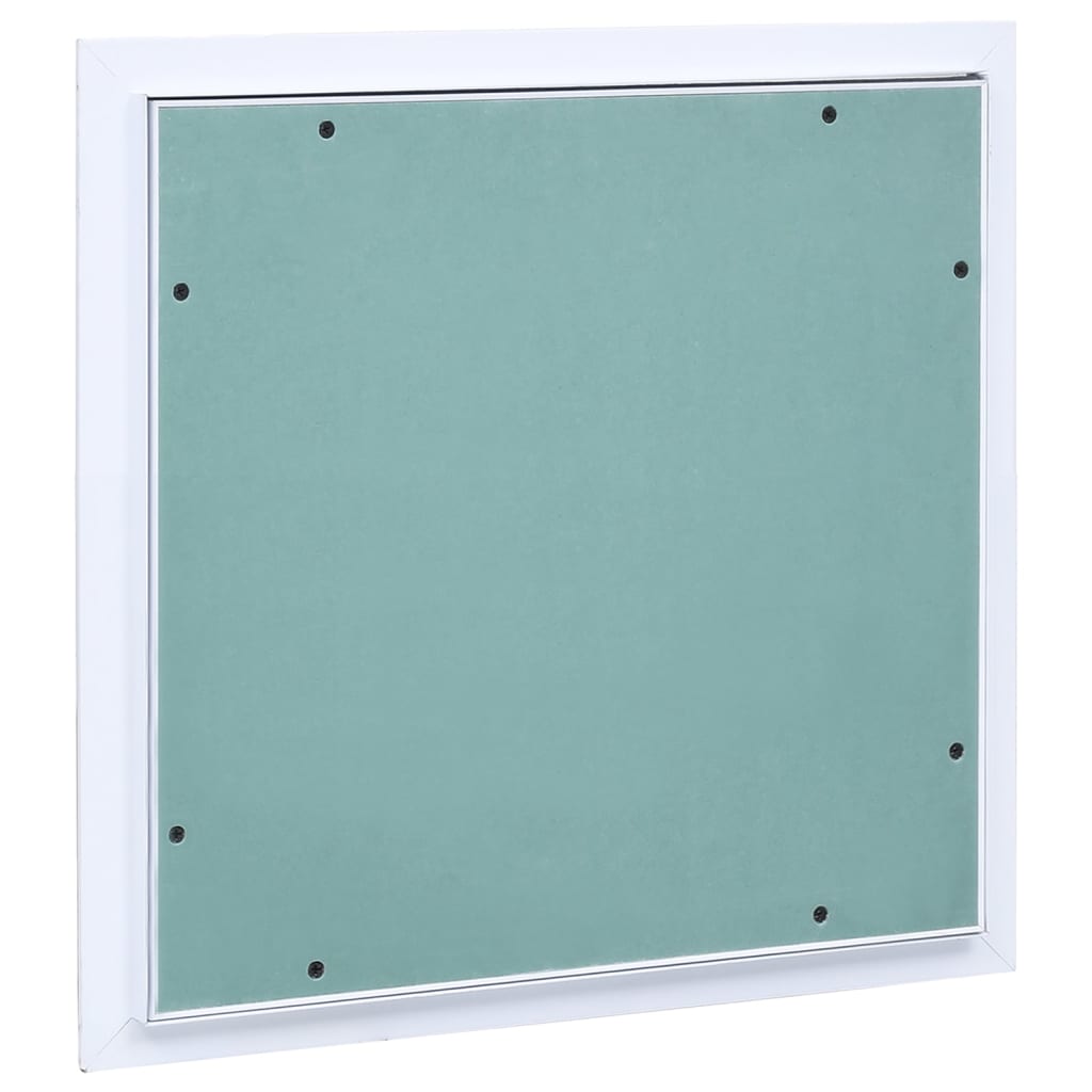 vidaXL Prístupový panel s hliníkovým rámom a sadrokartónom 200x200 mm
