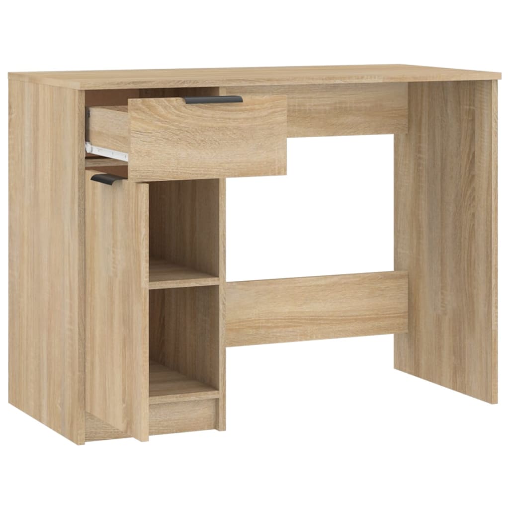 vidaXL Stôl dub somoma 100x50x75 cm spracované drevo