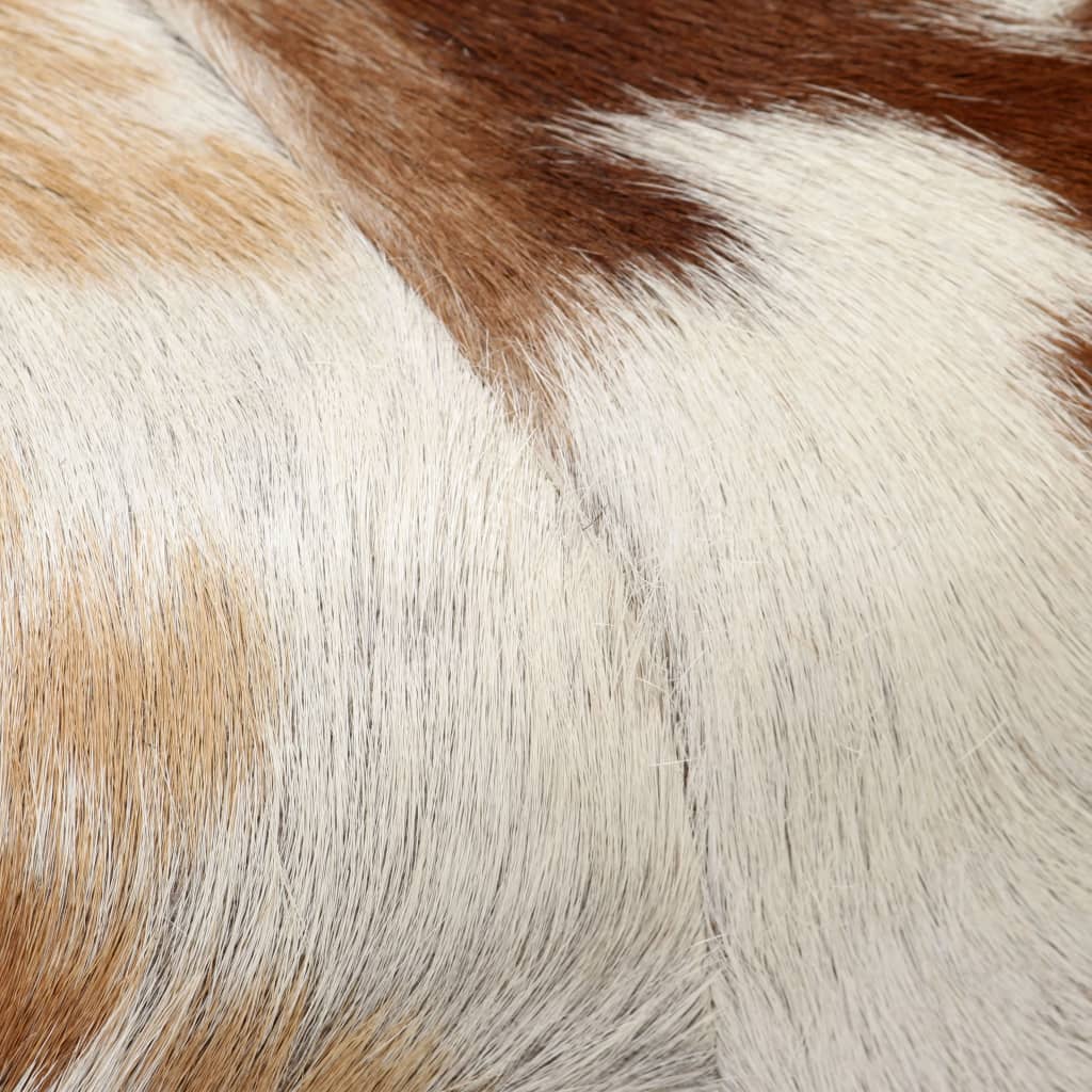vidaXL Lavica, pravá kozia koža 160x28x50 cm