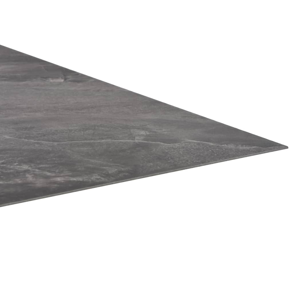 vidaXL Samolepiace podlahové dosky z PVC 5,11 m², čierna so vzorom