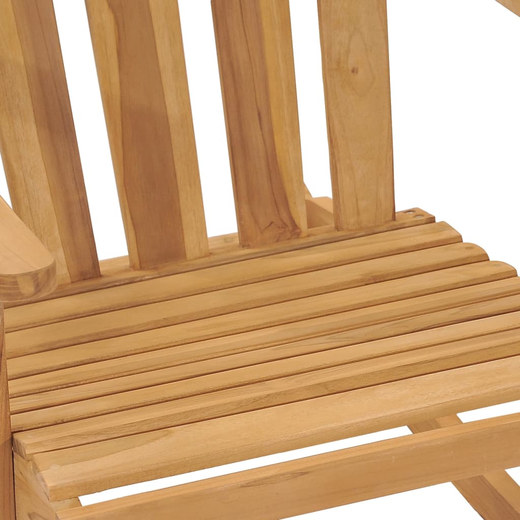 vidaXL Hojdacia stolička Adirondack z masívneho tíkového dreva