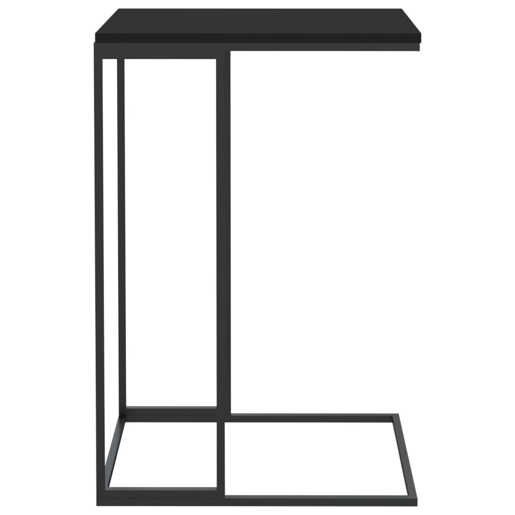 vidaXL Príručný stolík, čierny 40x30x59 cm, kompozitné drevo