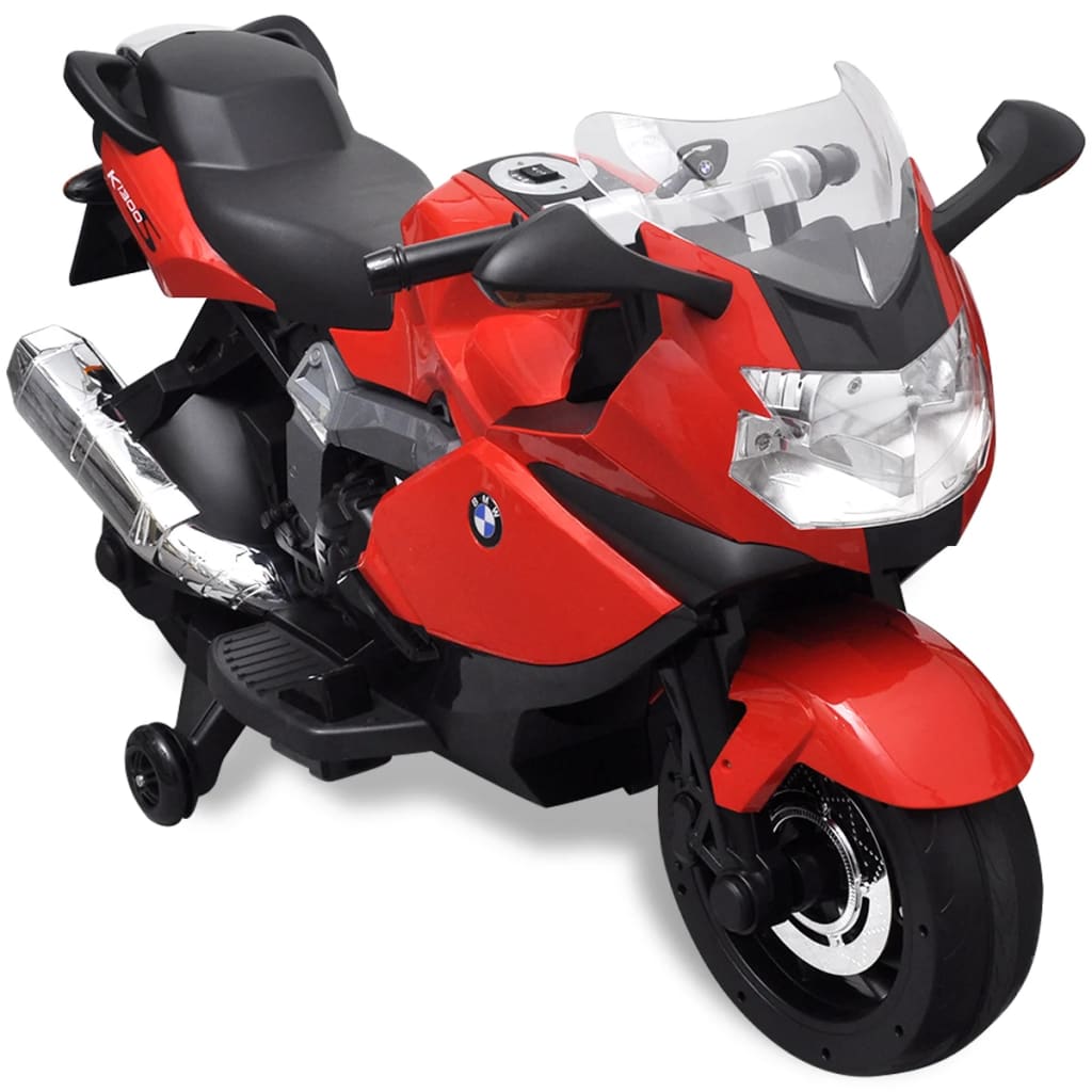 Elektrická motorka pre deti, červená BMW 283 6 V