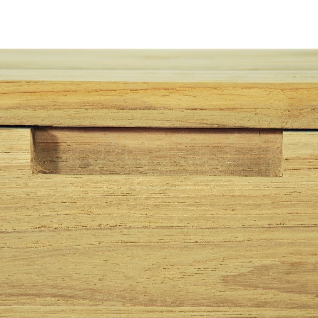 vidaXL Konferenčný stolík, 80x80x40 cm, masívne teakové drevo