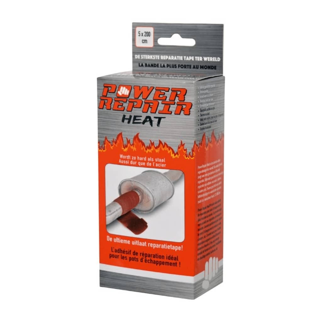 Power Repair Páska na opravu výfuku Heat 200x5 cm sivá