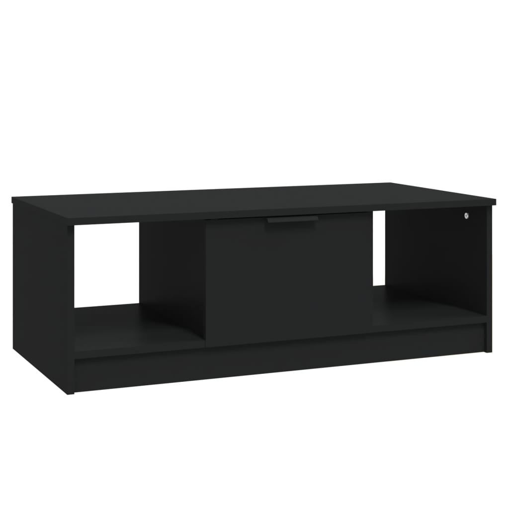 vidaXL Konferenčný stolík čierny 102x50x36 cm kompozitné drevo