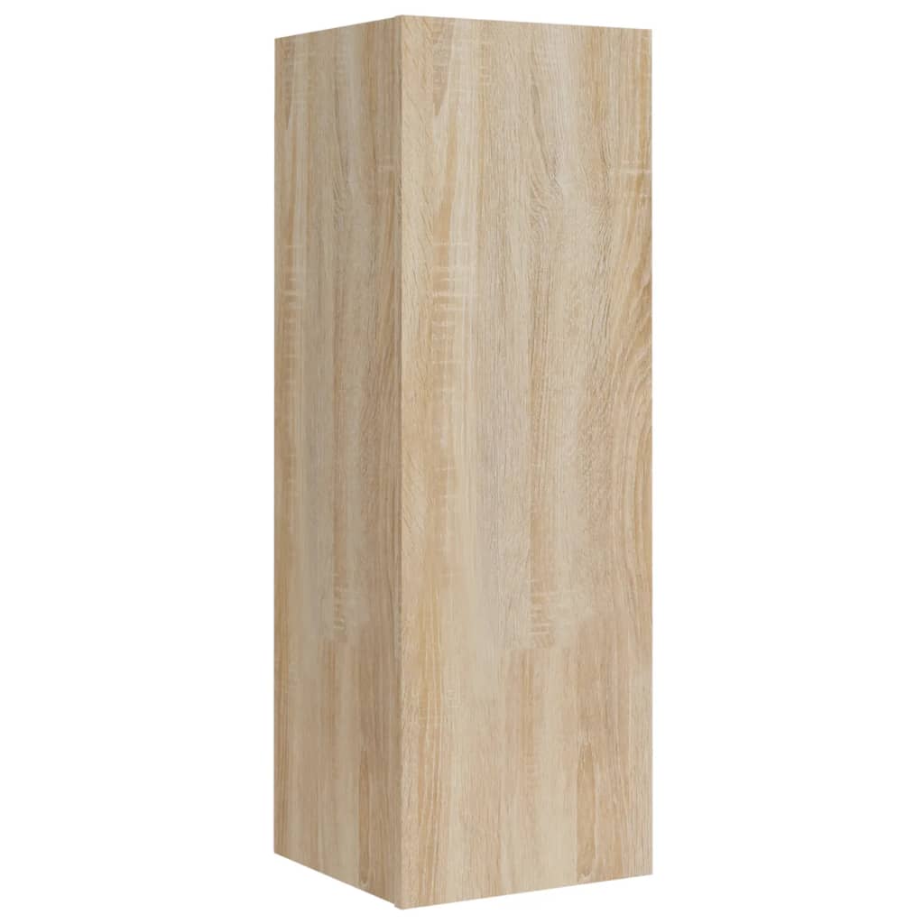 vidaXL 5-dielna súprava TV skriniek dub sonoma spracované drevo