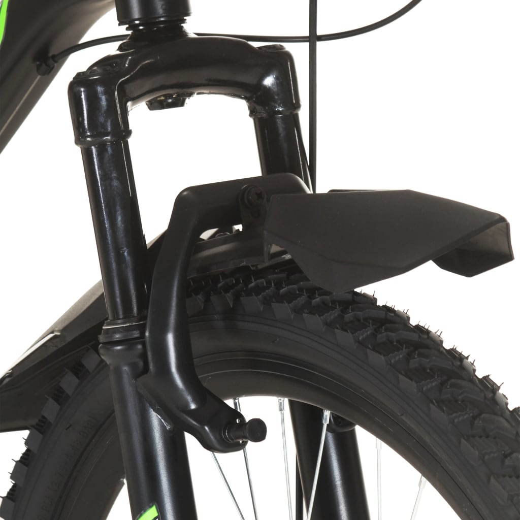 vidaXL Horský bicykel 21 rýchlostí 26" koleso 36 cm rám čierny