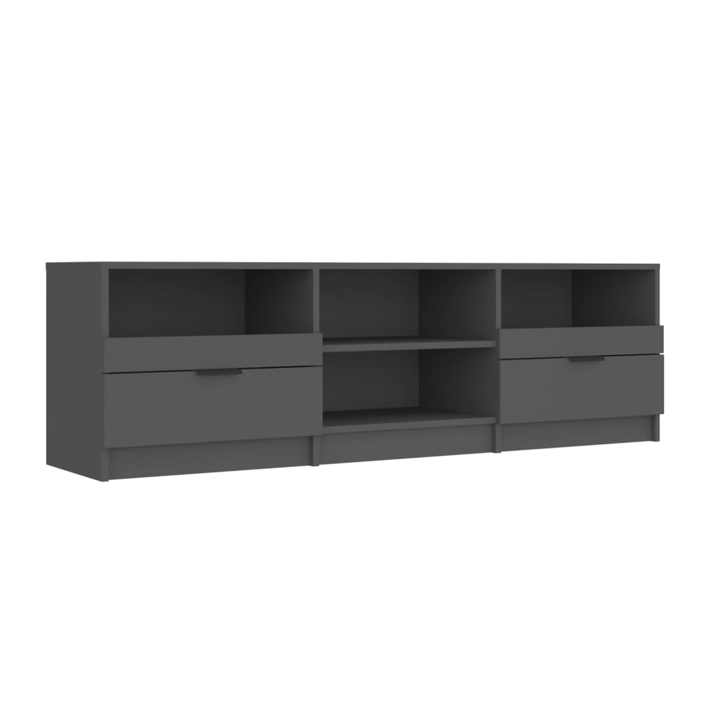 vidaXL TV stolík čierny 150x33,5x45 cm spracované drevo