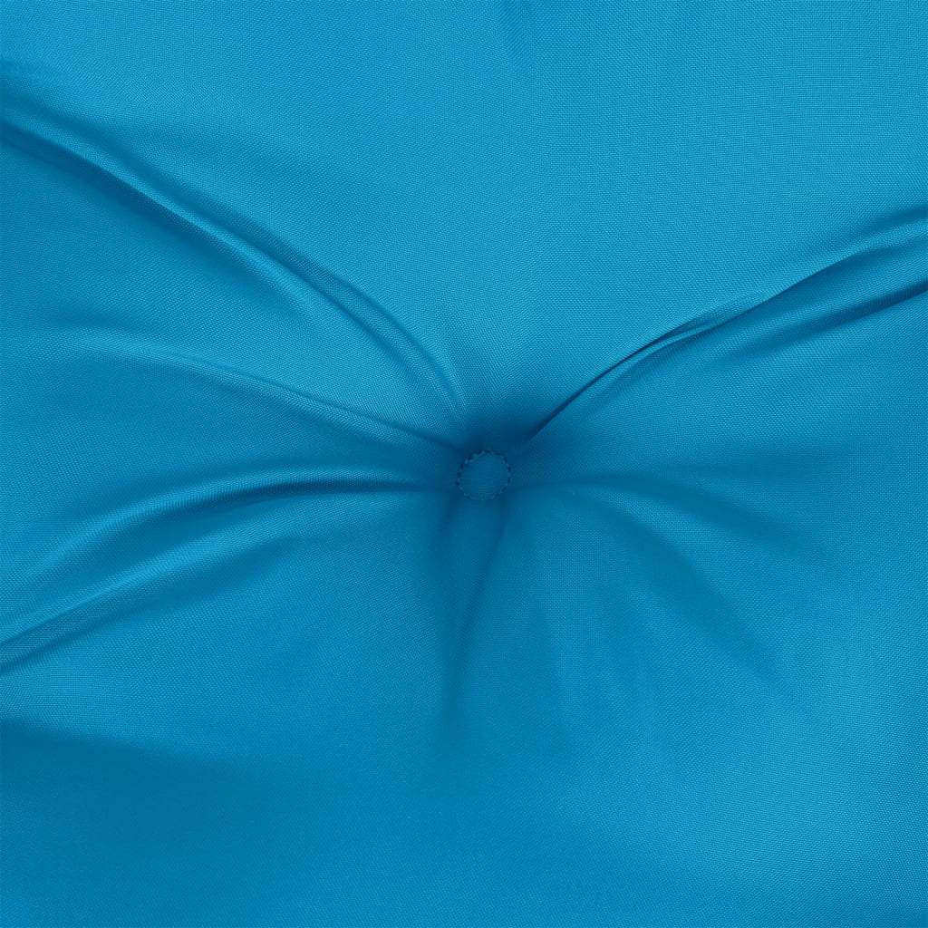 vidaXL Podložka na paletový nábytok, modrá 70x70x12 cm, látka