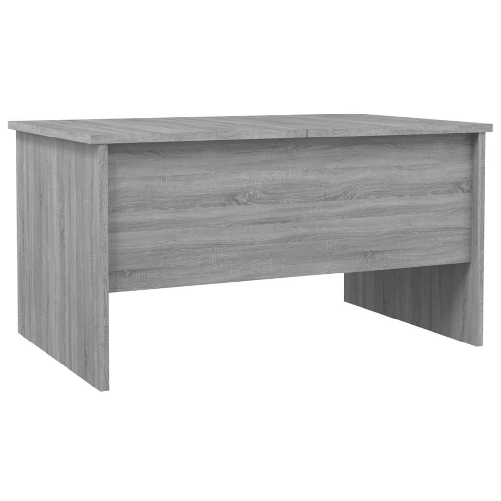 vidaXL Konferenčný stolík sivý sonoma 80x50x42,5 cm spracované drevo