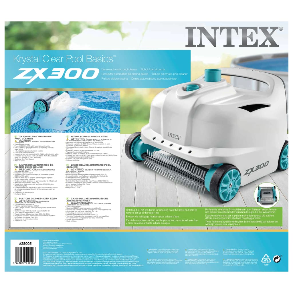 Intex Automatický čistič bazéna ZX300 Deluxe
