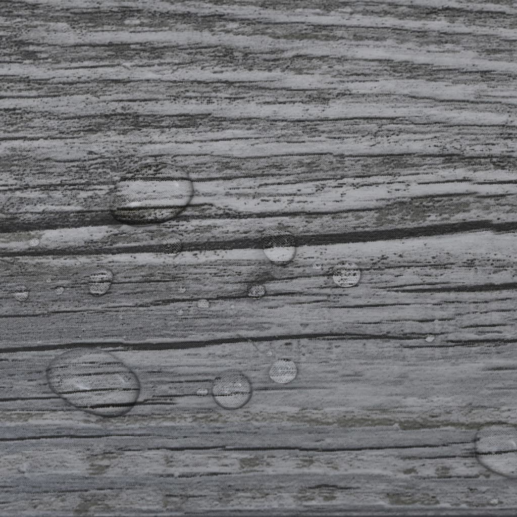 vidaXL Nesamolepiace podlahové dosky, PVC 4,46 m² 3 mm, lesklé sivé