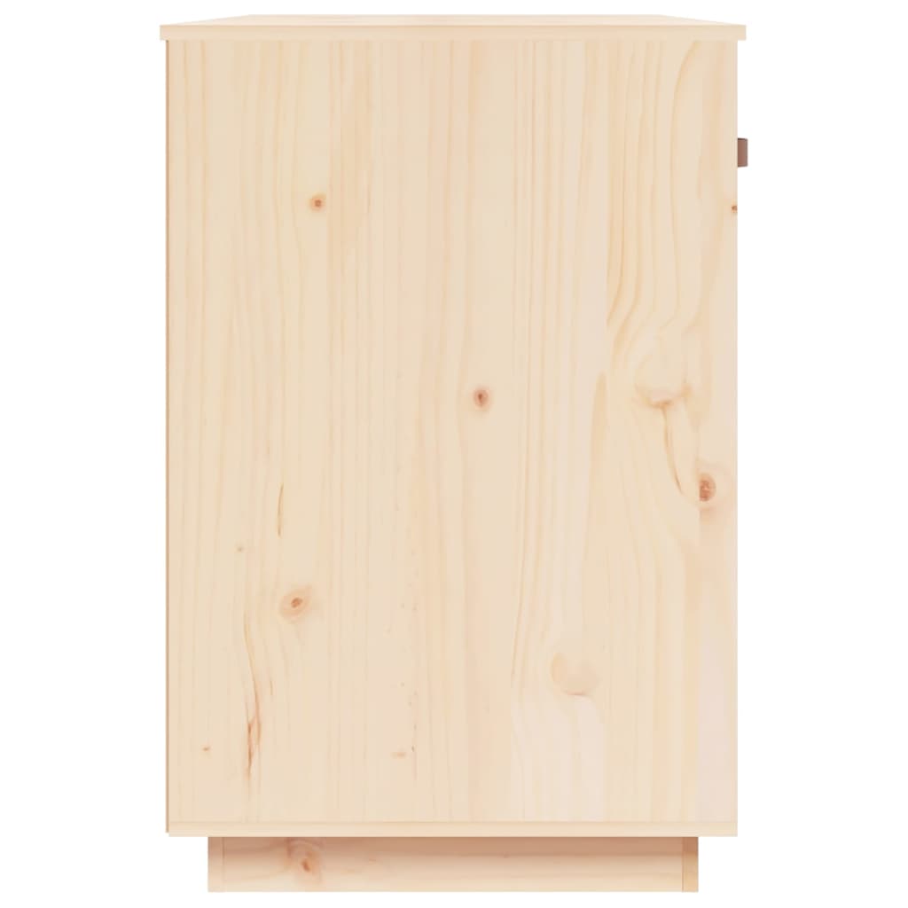 vidaXL Stolík 95x50x75 cm masívne borovicové drevo
