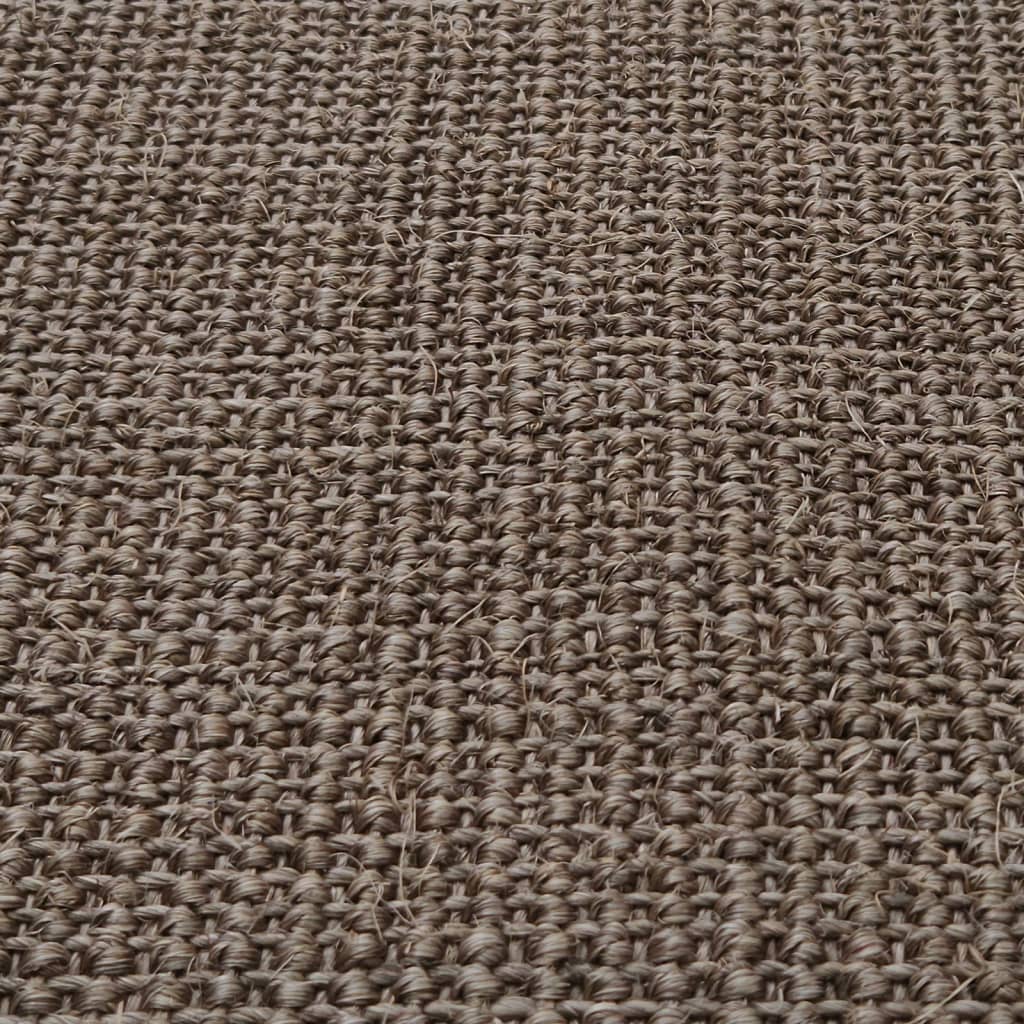 vidaXL Sisalový koberec na škrabadlo hnedý 66x350 cm