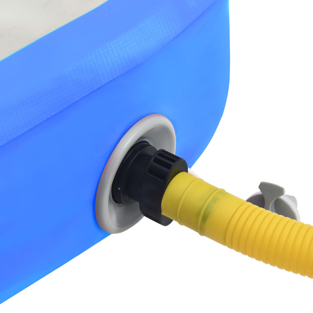 vidaXL Nafukovacia žinenka s pumpou 600x100x15 cm, PVC, modrá