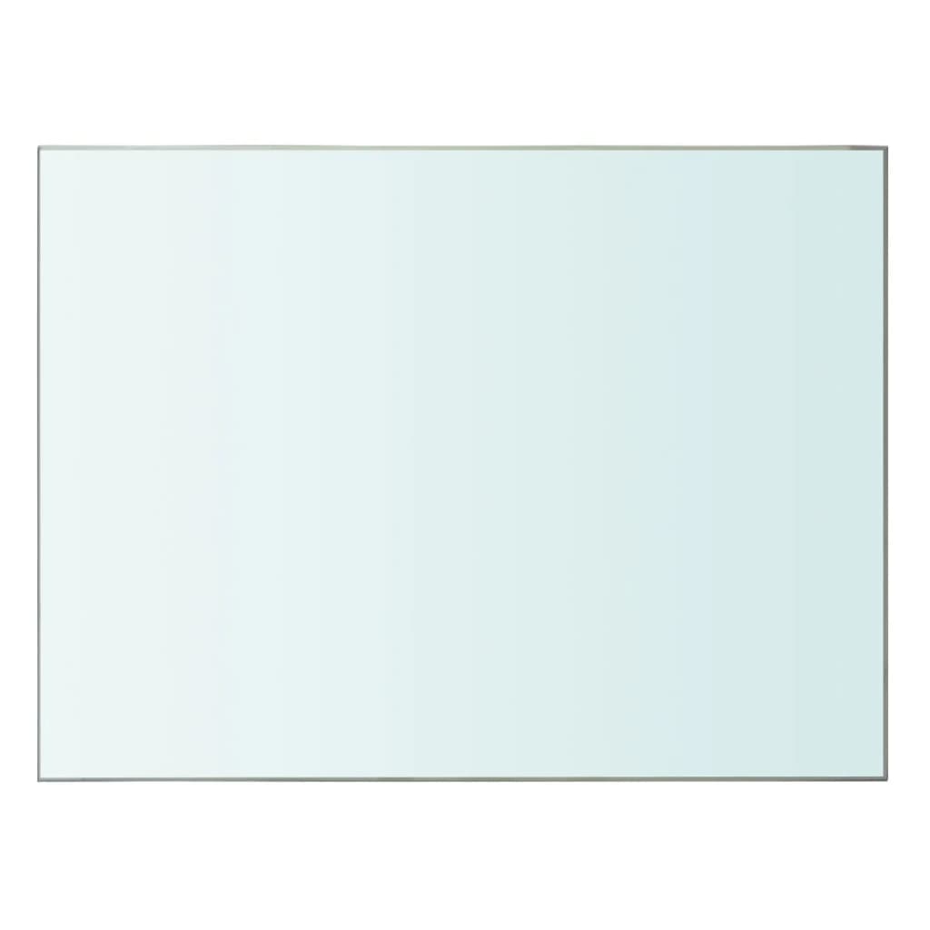 vidaXL Poličkový panel z priehľadného skla, 40x30 cm