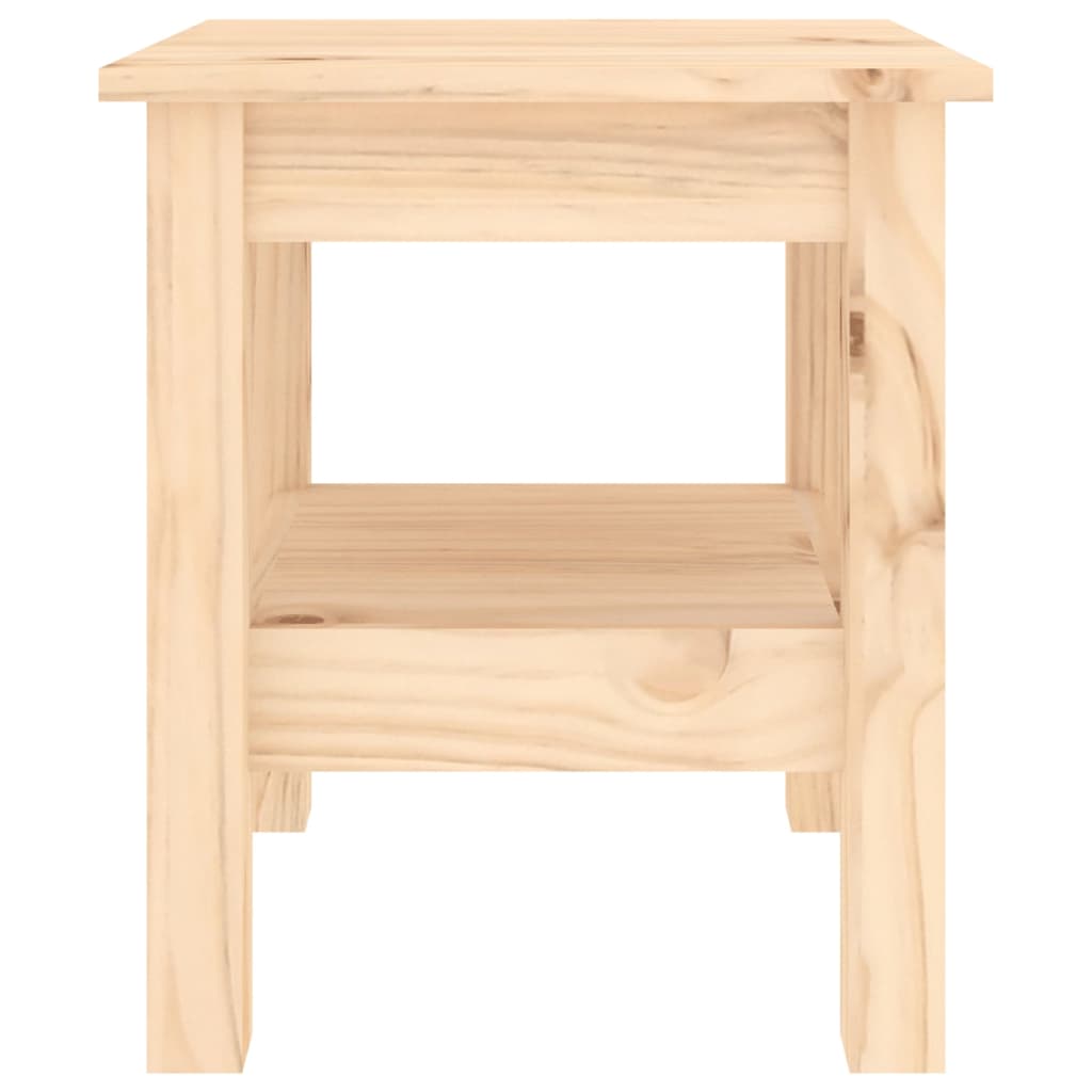 vidaXL Konferenčný stolík 35x35x40 cm borovicové drevo