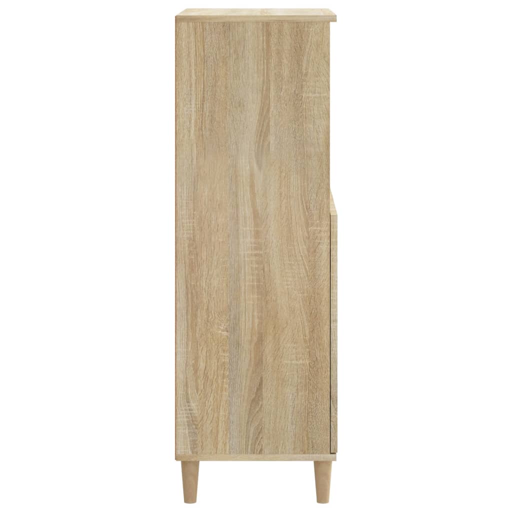 vidaXL Vysoká skrinka dub sonoma 60x36x110 cm spracované drevo