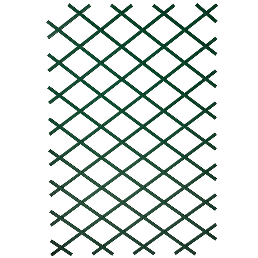 Nature Záhradná mriežka z PVC, 100x200 cm, zelená, 6040704