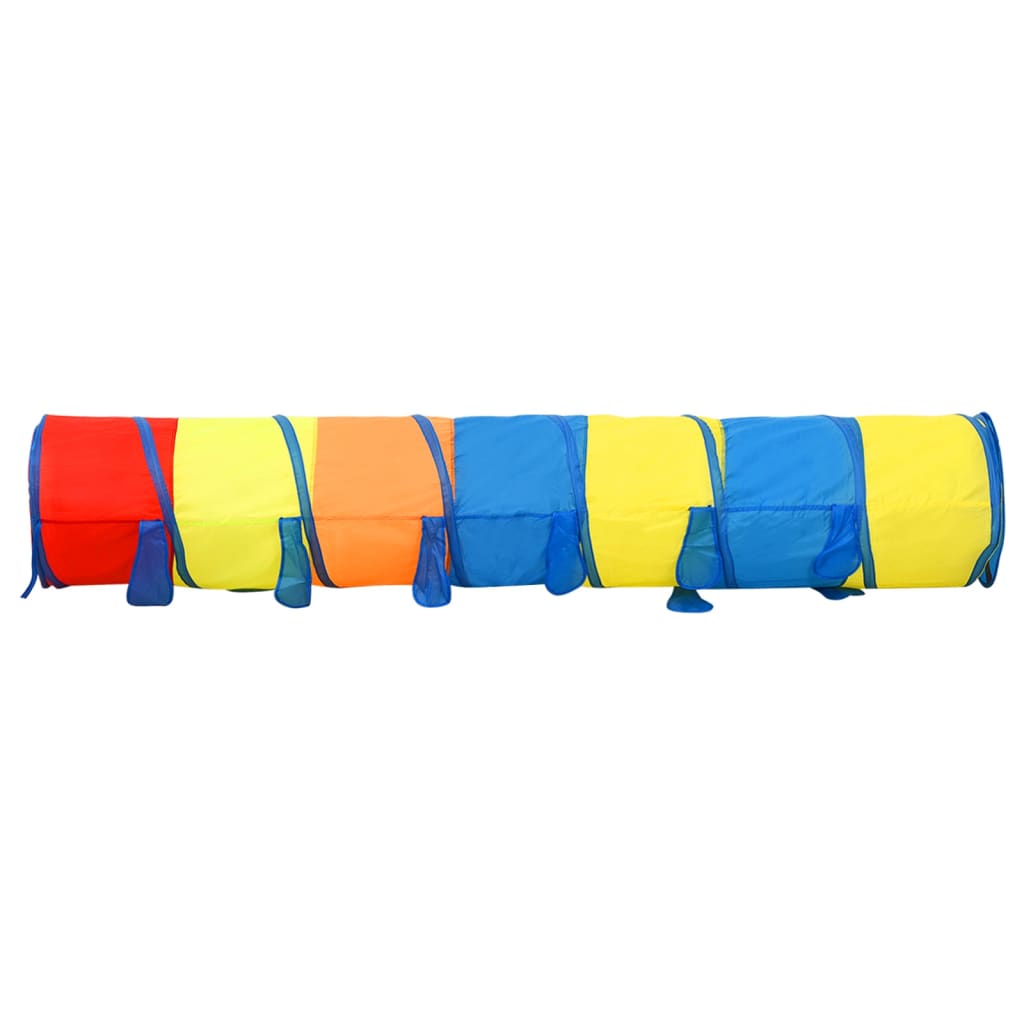 vidaXL Detský stan na hranie s 250 loptičkami farebný 245 cm polyester