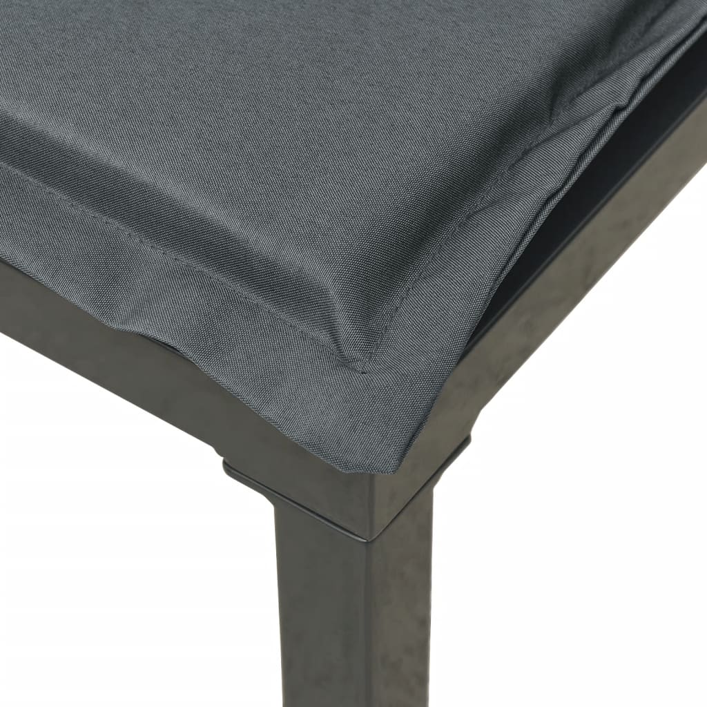 vidaXL 6-dielna záhradná sedacia súprava čierna a sivá polyratan