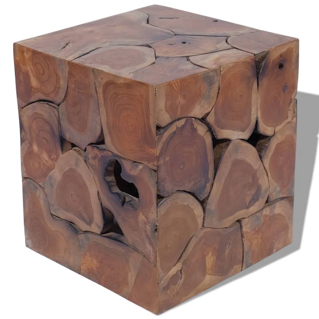 vidaXL Sedadlá/Konferenčný stolík, masívne teakové drevo