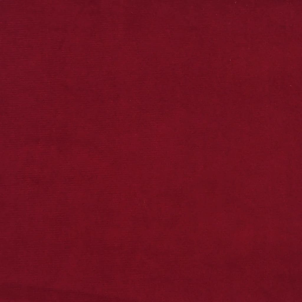 vidaXL Nástenné panely 12 ks vínovočervené 30x15 cm zamat 0,54 m²